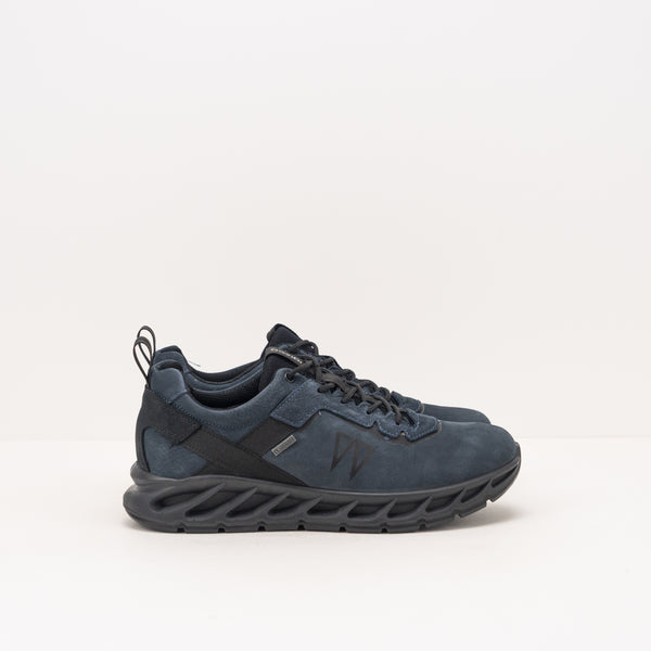 DEPORTIVO - IGI&CO - 2642011 UOMO NABUK GUM BLU SCURO