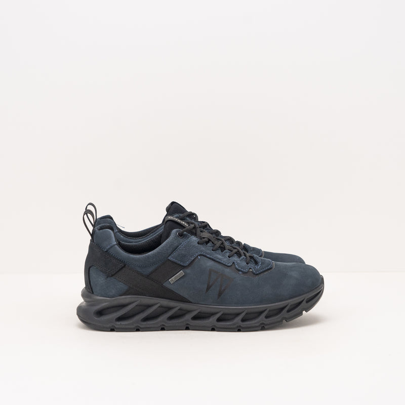 DEPORTIVO - IGI&CO - UOMO NABUK GORE-TEX GUM BLU SCURO
