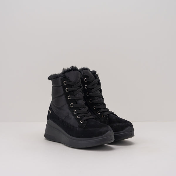 IGI & CO - ANKLE BOOT - 2657000 DONNA SCAM FABRIC NERO