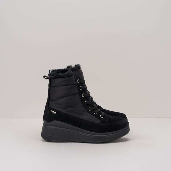 IGI & CO - ANKLE BOOT - 2657000 DONNA SCAM FABRIC NERO