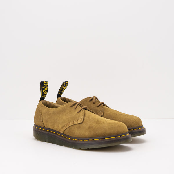 DR. MARTENS - SHOE - BERMAN LO SHORTSTOP SUEDE TAN 26593220