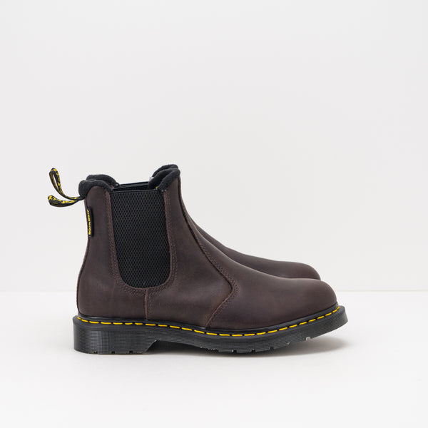 DR. MARTENS - BOOT - DARK BROWN VALOR WP 27821201