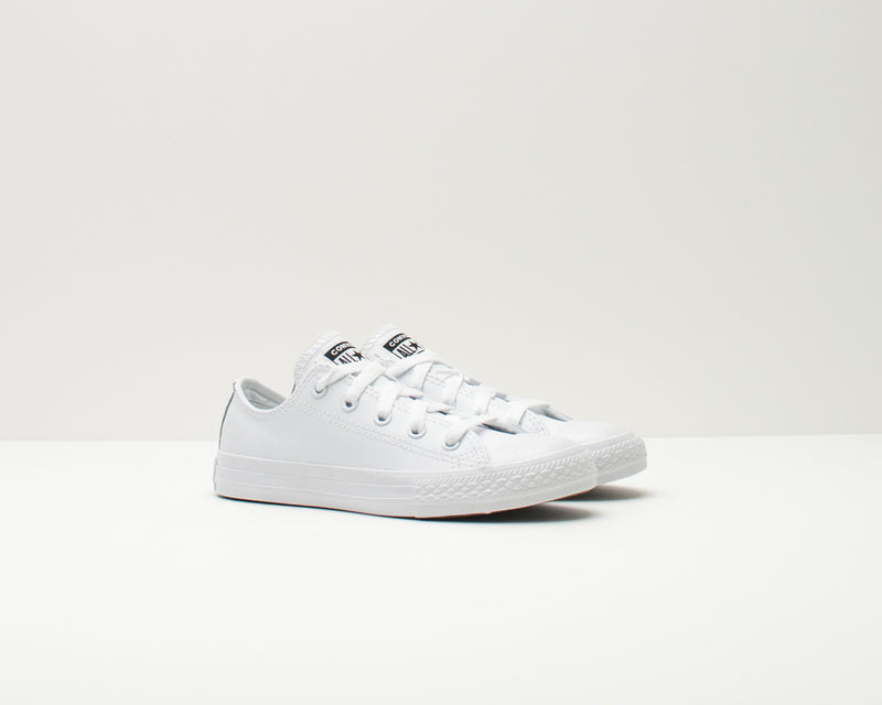 ZAPATILLA DE NIÑA Y NIÑO - CONVERSE - 335891C CHUCK TAYLOR ALL STAR OX WHITE WHITE WHITE