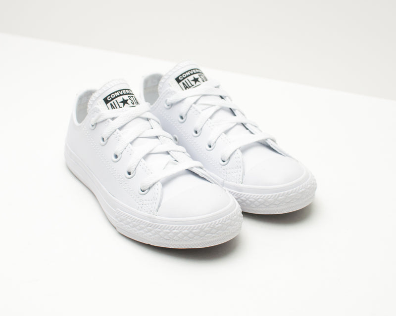CONVERSE - KID'S TRAINERS - 335891C CHUCK TAYLOR ALL STAR OX WHITE WHITE WHITE