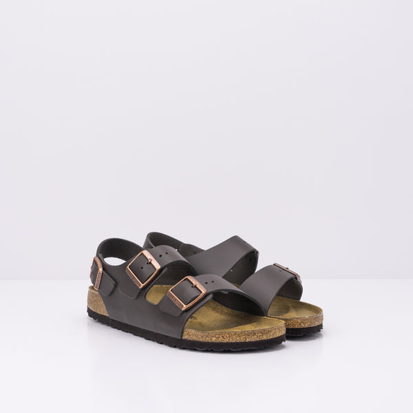 BIRKENSTOCK - SANDAL - MILANO DARK BROWN 0034103A