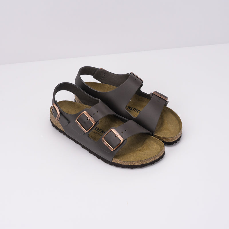 BIRKENSTOCK - SANDAL - MILANO DARK BROWN MAN 0034103
