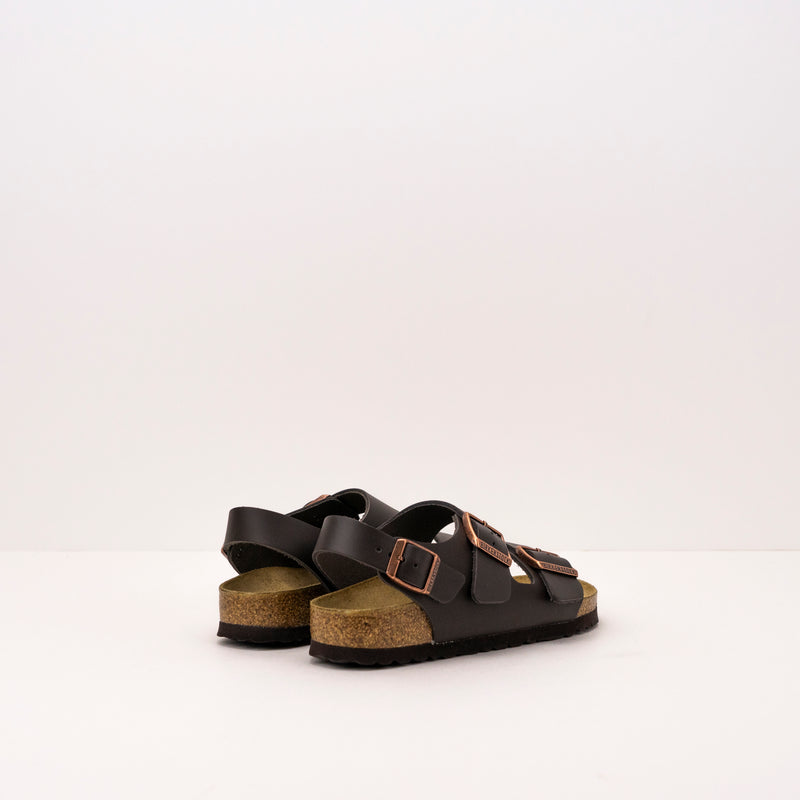 SANDALIA - BIRKENSTOCK - MILANO DARK BROWN MUJER 0034103