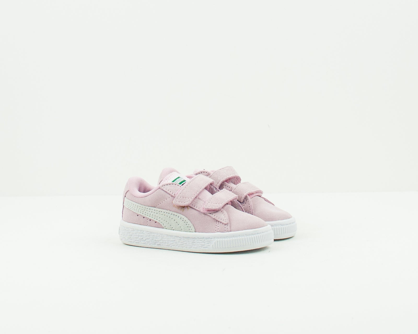 Buy kid's sneakers online puma suede straps inf pink lady team