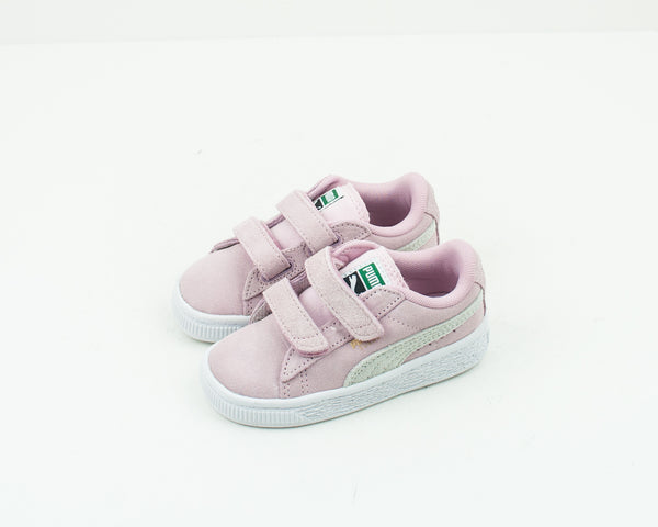 PUMA - KID'S SNEAKERS - SUEDE 2 STRAPS INF PINK LADY TEAM GOLD 356274 23