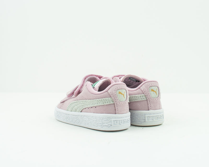 ZAPATILLA DE NENA - PUMA - SUEDE 2 STRAPS INF PINK LADY TEAM GOLD 356274 23