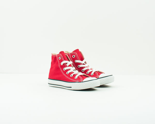 CONVERSE - KID'S TRAINERS - 3J232C CHUCK TAYLOR ALL STAR HI RED YOUTH