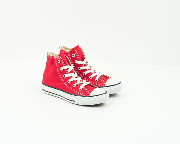 CONVERSE - KID'S TRAINERS - 3J232C CHUCK TAYLOR ALL STAR HI RED YOUTH
