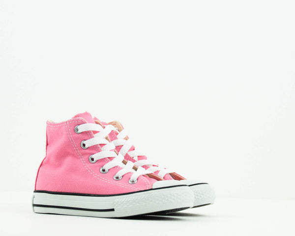 CONVERSE - KID'S TRAINERS - 3J234C CHUCK TAYLOR ALL STAR HI PINK YOUTH
