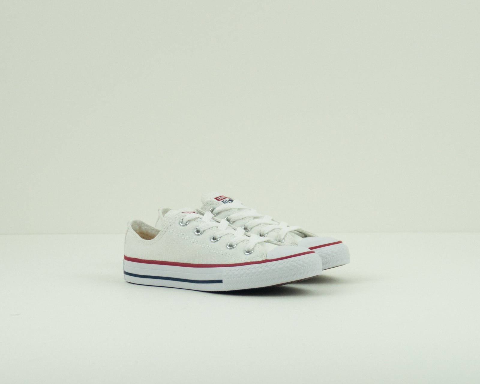 CONVERSE KID S SNEAKERS 3J256C CHUCK TAYLOR ALL STAR SEASONAL OX OPTICAL WHITE YOUTH
