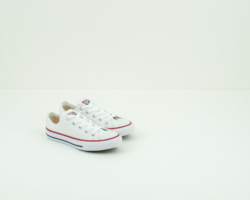 ZAPATILLA DE NENO E NENA - CONVERSE - 3J256C CHUCK TAYLOR ALL STAR SEASONAL OX OPTICAL WHITE YOUTH