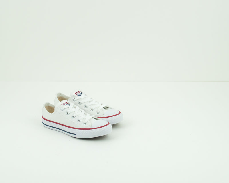 CONVERSE - KID'S SNEAKERS - 3J256C CHUCK TAYLOR ALL STAR SEASONAL OX OPTICAL WHITE YOUTH
