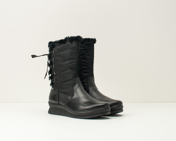 BOTA - IGI&CO - 4161500 DONNA KENIA GTX NAPPA SOFT/TELA NERO