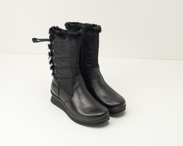 BOTA - IGI&CO - 4161500 DONNA KENIA GTX NAPPA SOFT/TELA NERO