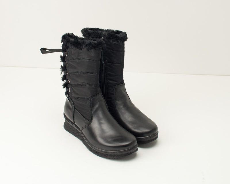 IGI&CO - BOOTS - 4161500 DONNA KENIA GTX NAPPA SOFT/TELA NERO