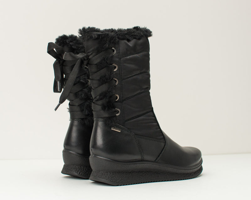 BOTA - IGI&CO - 4161500 DONNA KENIA GTX NAPPA SOFT/TELA NERO