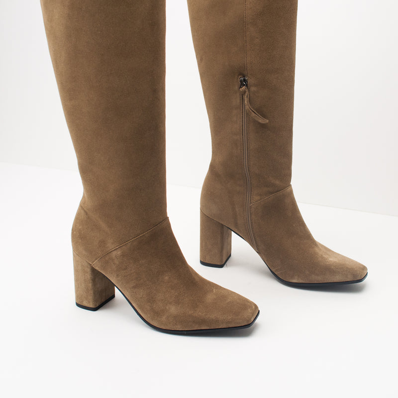 KENNEL&SCHMENGER - BOOT - 4185700369 SUEDE CAMEL