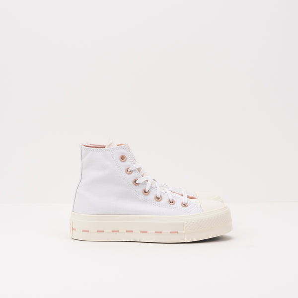 CONVERSE - BOOTYLIFT HI WHITE PINK 572709C