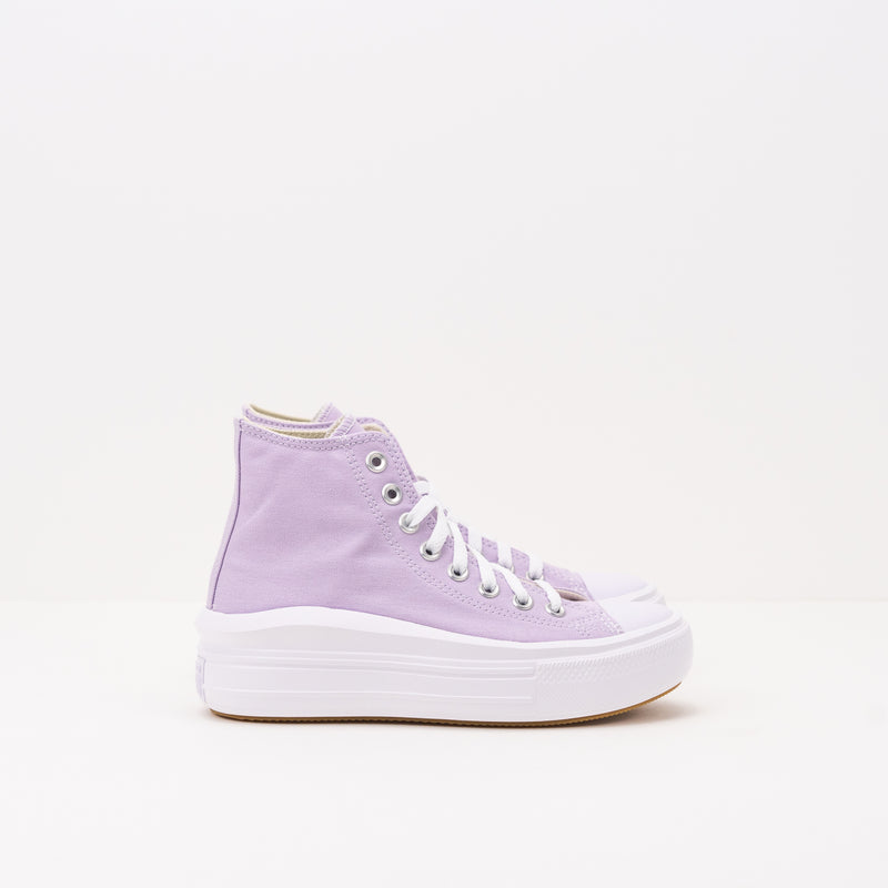 BOTIN - CONVERSE - MOVE HI PALE AMETHYST WHITE 572722C