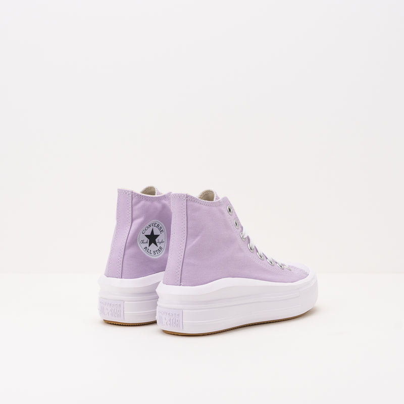 BOTIN - CONVERSE - MOVE HI PALE AMETHYST WHITE 572722C