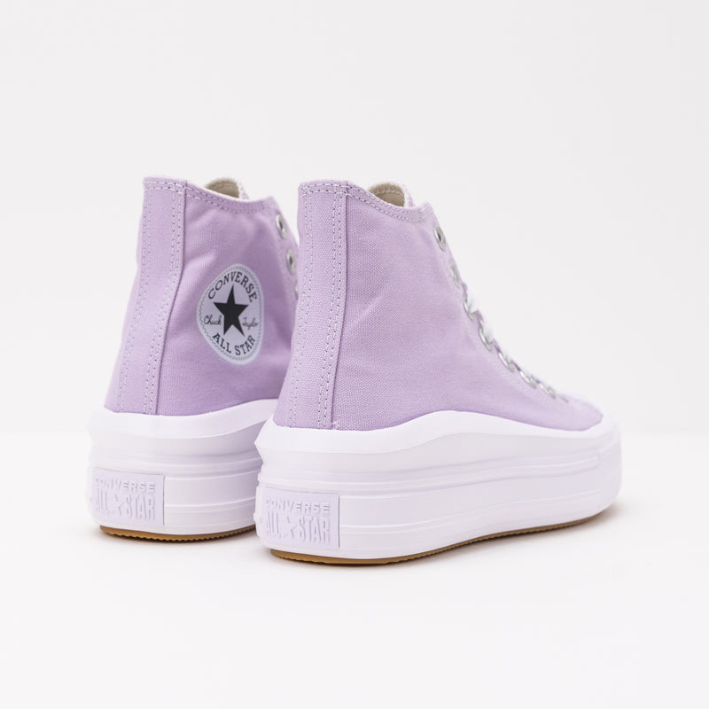 BOTIN - CONVERSE - MOVE HI PALE AMETHYST WHITE 572722C