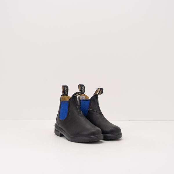BLUNDSTONE - BOY AND GIRL BOOTS - ELASTIC SIDED BLACK BLUE 580