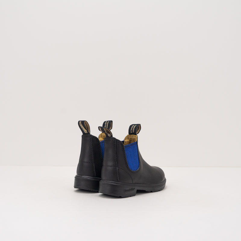 BLUNDSTONE - BOY AND GIRL BOOTS - ELASTIC SIDED BLACK BLUE 580