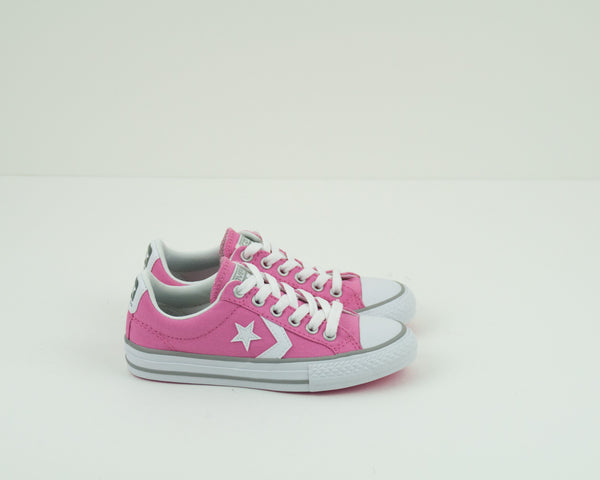 ZAPATILLA DE NIÑA - CONVERSE - 638441C STAR PLAYER OX CHUCK PINK WHITE PHAETON GREY