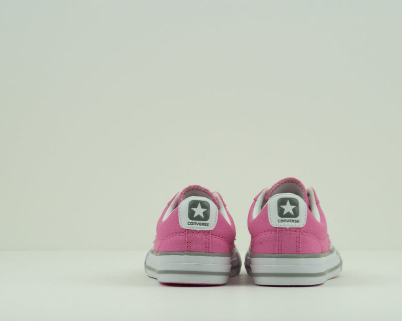 ZAPATILLA DE NIÑA - CONVERSE - 638441C STAR PLAYER OX CHUCK PINK WHITE PHAETON GREY