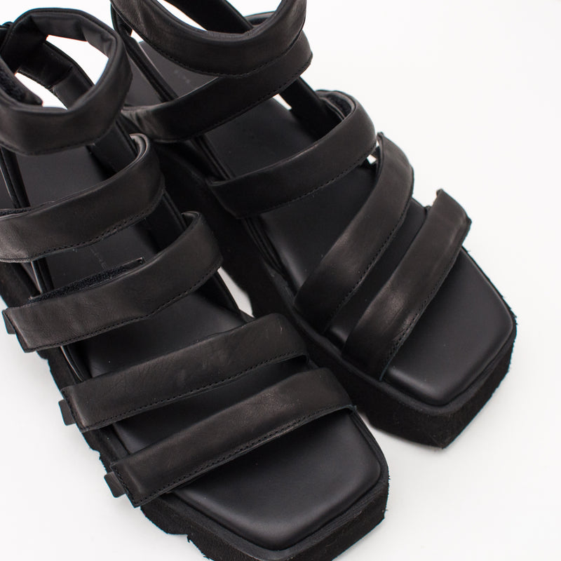 PURO SECRET - SANDALS - HIGH 5 BABY CALF MATT SO BLACK