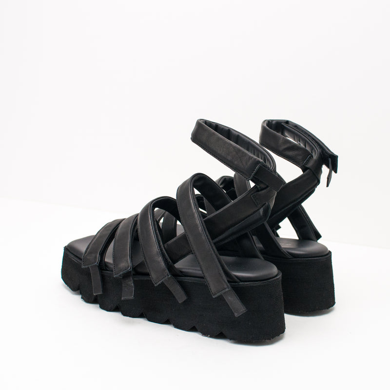 PURO SECRET - SANDALS - HIGH 5 BABY CALF MATT SO BLACK