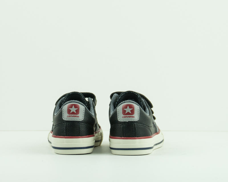 ZAPATILLA DE NIÑO - CONVERSE - 658155C STAR PLAYER EV 3V LEATHER OX BLACK DOLPHIN EGRET