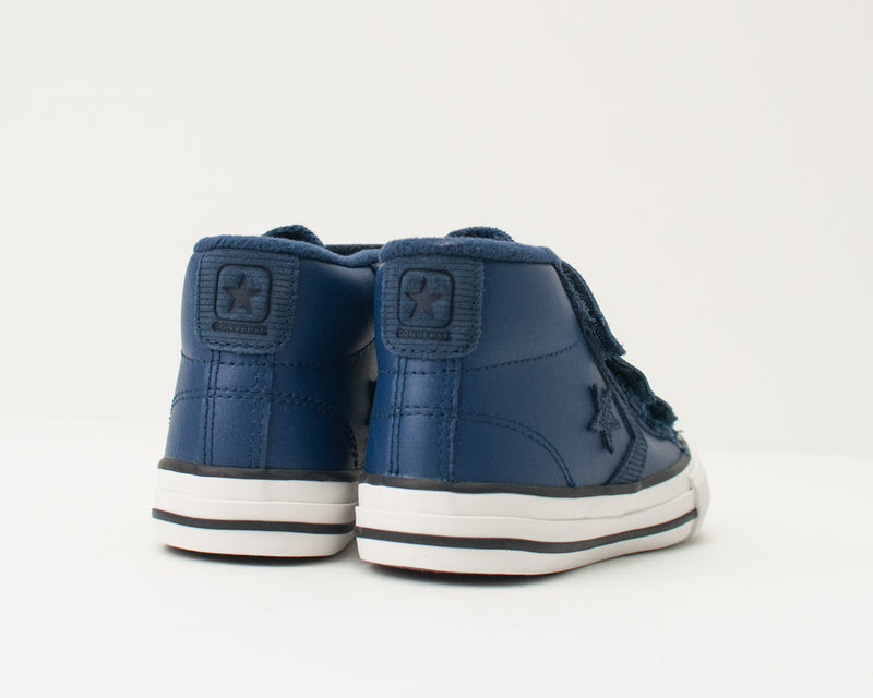 ZAPATILLA DE NIÑA Y NIÑO - CONVERSE - 665269C STAR PLAYER 3V MID BLUE