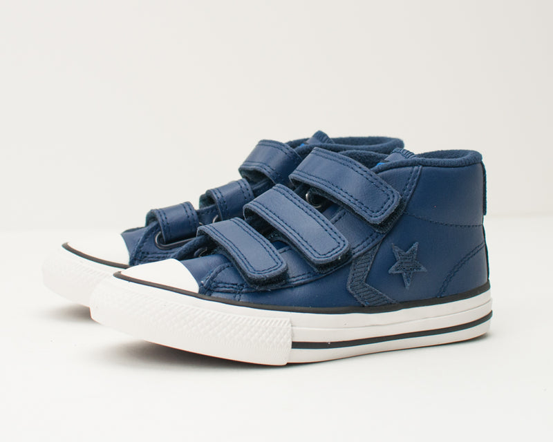 ZAPATILLA DE NIÑA Y NIÑO - CONVERSE - 665269C STAR PLAYER 3V MID BLUE