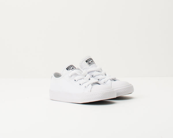 ZAPATILLA DE NENO E NENA - CONVERSE - 735891C CHUCK TAYLOR ALL STAR OX WHITE WHITE WHITE