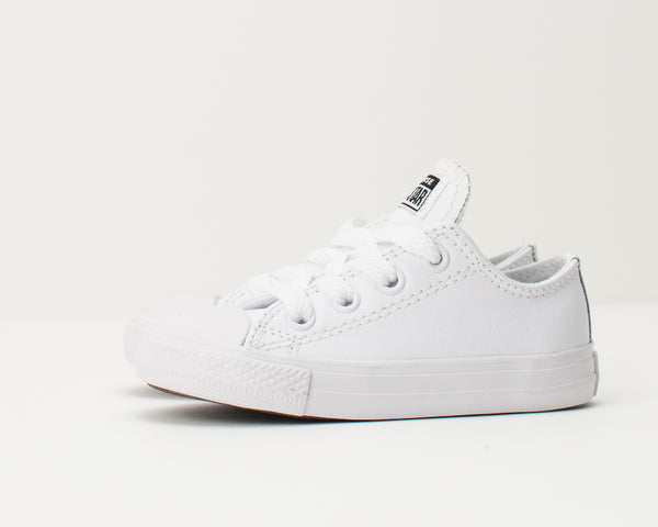 CONVERSE - KID'S SNEAKERS - 735891C CHUCK TAYLOR ALL STAR OX WHITE WHITE WHITE