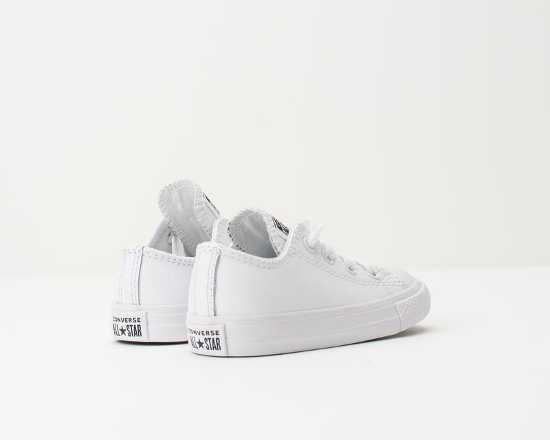 CONVERSE - KID'S SNEAKERS - 735891C CHUCK TAYLOR ALL STAR OX WHITE WHITE WHITE