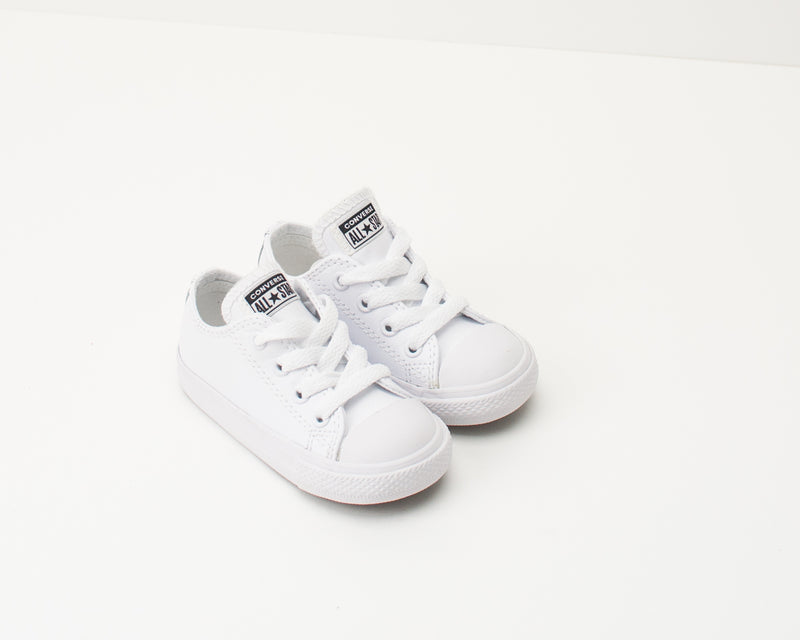 CONVERSE - KID'S SNEAKERS - 735891C CHUCK TAYLOR ALL STAR OX WHITE WHITE WHITE