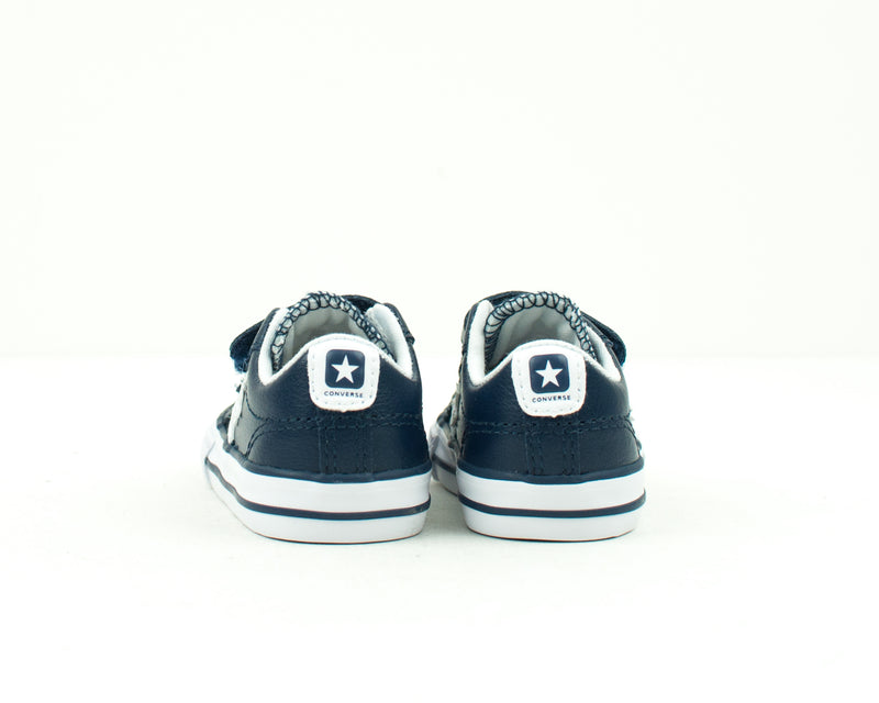 CONVERSE - KID'S SNEAKERS - 746139C STAR PLAYER 2V OX NAVY WHITE