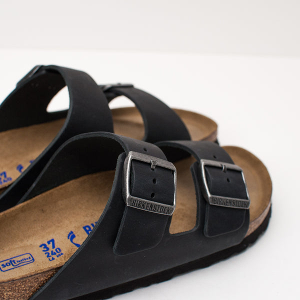 BIRKENSTOCK - SANDAL - ARIZONA NU OILED SFB BLACK 41 - 43  752483A