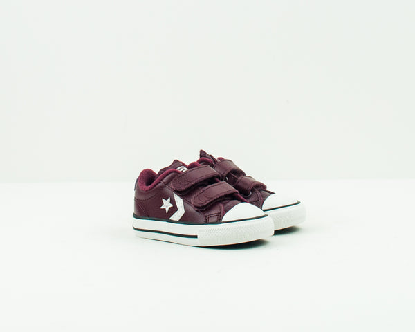 CONVERSE - KID'S SNEAKERS - 762016C STAR PLAYER 2V OX DARK BURGUNDY