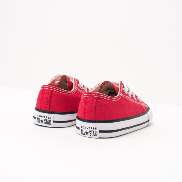 ZAPATILLA DE NIÑO Y NIÑA - CONVERSE - 7J236C CHUCK TAYLOR ALL STAR OX RED INFANT