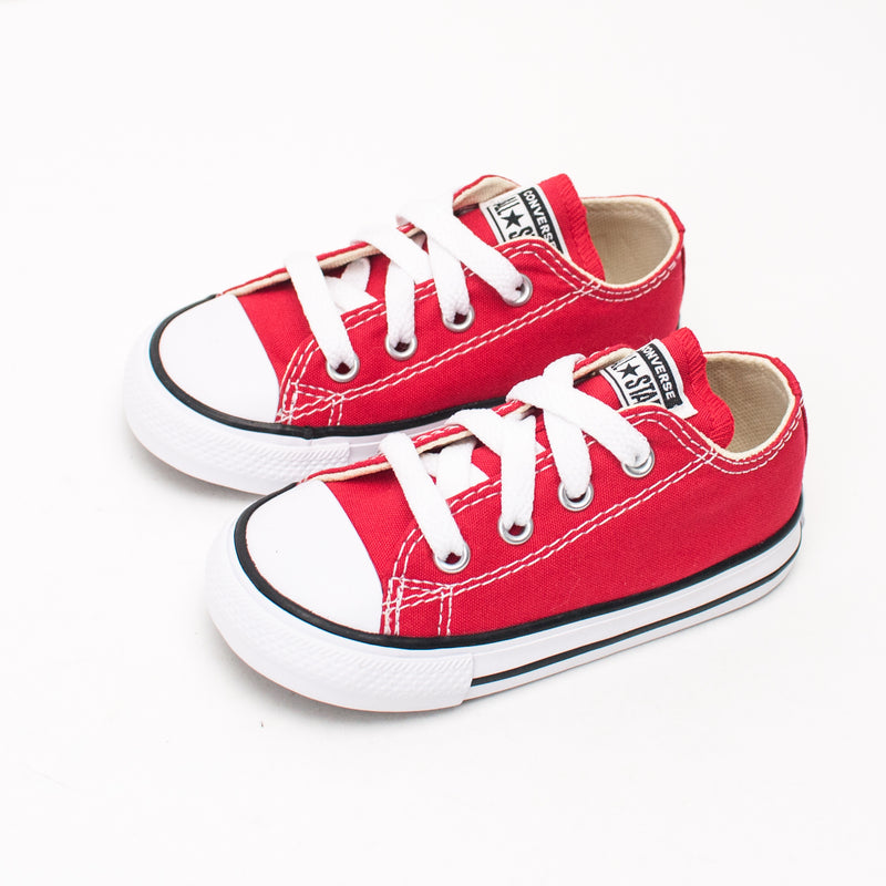 ZAPATILLA DE NIÑO Y NIÑA - CONVERSE - 7J236C CHUCK TAYLOR ALL STAR OX RED INFANT