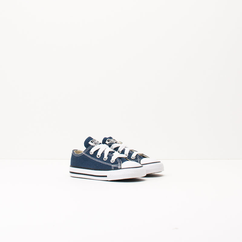 CONVERSE - KID'S TRAINERS - 7J237C CHUCK TAYLOR ALL STAR OX NAVY INFANT