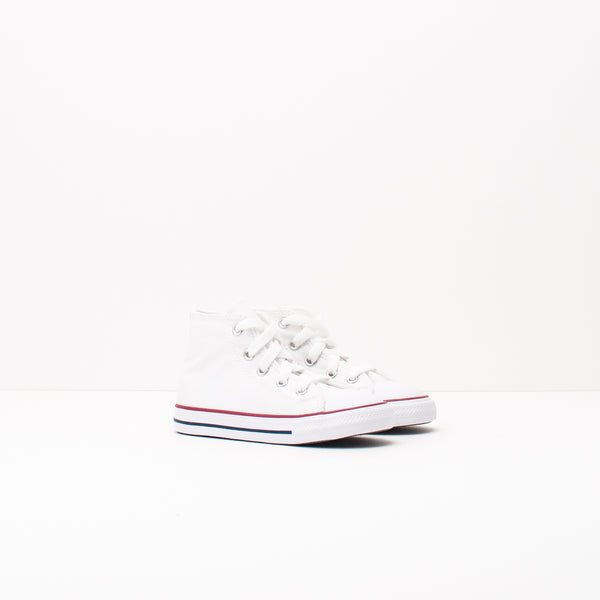 ZAPATILLA DE NIÑA Y NIÑO - CONVERSE - 7J253C CHUCK TAYLOR ALL STAR HI OPTICAL WHITE INFANT