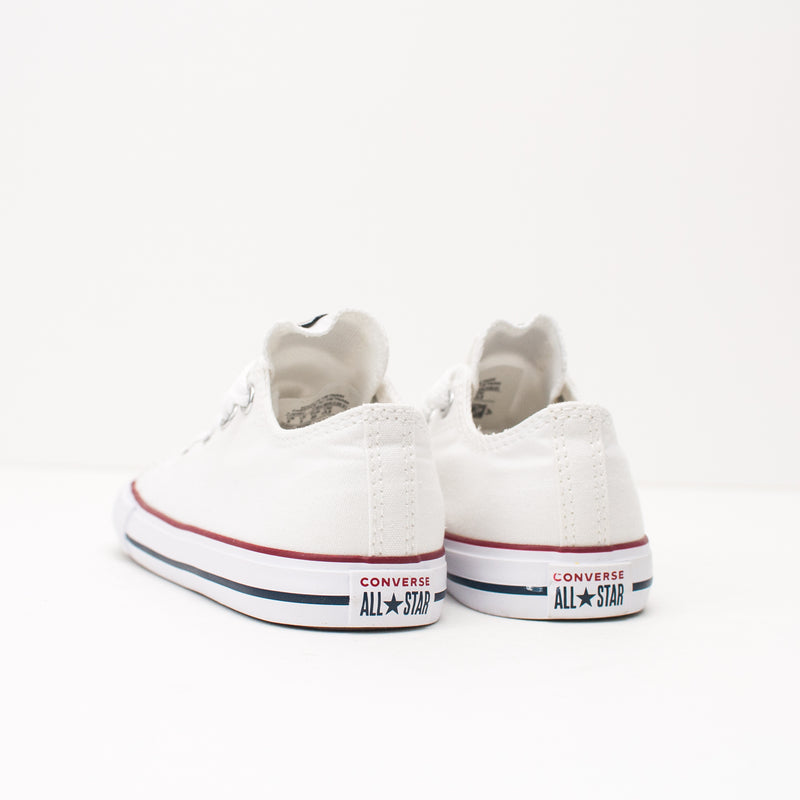 CONVERSE - KID'S TRAINERS - 7J256C CHUCK TAYLOR ALL STAR SEASONAL OX OPTICAL WHITE INFANT